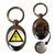 High Voltage - Silver £1/€1 Shopping Key Ring