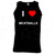 I Love Heart Meatballs - Quality Printed Cotton Gym Vest