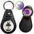 Poison Bottle - Hidden £1/€1 Shopping Token Medallion Key Ring