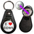 I Love Heart Cows - Hidden £1/€1 Shopping Token Medallion Key Ring I Love Heart Cows - Hidden £1/€1 Shopping Token Medallion Key Ring