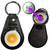 Orange - Hidden £1/€1 Shopping Token Medallion Key Ring Orange - Hidden £1/€1 Shopping Token Medallion Key Ring