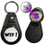 WTF! What The F**k - Hidden £1/€1 Shopping Token Medallion Key Ring