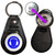 Ear Protection - Hidden £1/€1 Shopping Token Medallion Key Ring