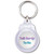 Talk Nerdy To Me - Round Plastic Key Ring Talk Nerdy To Me - Round Plastic Key Ring