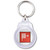 Fire Hose - Round Plastic Key Ring Fire Hose - Round Plastic Key Ring