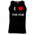 I Love The Pub - Quality Printed Cotton Gym Vest