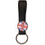 UK Keep Calm and Carry On - Silicone Loop Key Ring