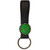 Green Leopard Print - Silicone Loop Key Ring
