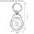 I Love Munich - Round Plastic Key Ring