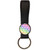 Rainbow Heart Pattern - Silicone Loop Key Ring