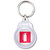 Fire Extinguisher - Round Plastic Key Ring Fire Extinguisher - Round Plastic Key Ring