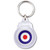 MOD - Round Plastic Key Ring
