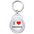 I Love Vaginas - Round Plastic Key Ring I Love Vaginas - Round Plastic Key Ring