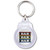 Fruit Machine Bar - Round Plastic Key Ring Fruit Machine Bar - Round Plastic Key Ring