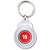 18 Certificate - Round Plastic Key Ring 18 Certificate - Round Plastic Key Ring