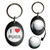 I Love Pugs - Golf Ball Marker Key Ring