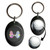 Black Robot Couple - Golf Ball Marker Key Ring