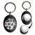 Skull Bow Pattern - Golf Ball Marker Key Ring
