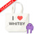I Love Whitby - Natural Cotton Shopping Bag (Clearance)