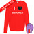 I Love Snooker - Small Red Sweater (Clearance)