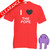 I Love The Pope - Small Red T Shirt  (Clearance)