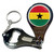 Ghana Flag - Nail Clipper Bottle Opener