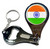 India Flag - Nail Clipper Bottle Opener