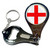 England Flag - Nail Clipper Bottle Opener