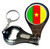 Cameroon Flag - Nail Clipper Bottle Opener
