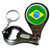 Brazil Flag - Nail Clipper Bottle Opener