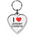 I love Jeremy Corbyn Small Heart Shaped Key Ring I love Jeremy Corbyn Small Heart Shaped Key Ring