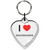 I Love Dachshunds Small Heart Shaped Key Ring I Love Dachshunds Small Heart Shaped Key Ring