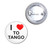I Love To Tango - Button Badge