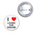I Love Living The Dream - Button Badge I Love Living The Dream - Button Badge