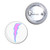 Lightning Bolt Pink - Button Badge Lightning Bolt Pink - Button Badge