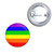 Gay Flag - Button Badge Gay Flag - Button Badge