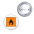 Flammable - Button Badge Flammable - Button Badge