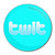 Twit - Round Compact Mirror