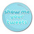 Show Me Your Tweets - Round Compact Mirror