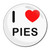 I Love Pies - Round Compact Mirror