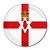 Northern Ireland Flag - Round Compact Mirror Northern Ireland Flag - Round Compact Mirror