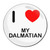 I Love My Dalmatian - Round Compact Mirror I Love My Dalmatian - Round Compact Mirror