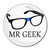 Mr Geek - Round Compact Mirror Mr Geek - Round Compact Mirror