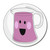 Jug of Juice - Round Compact Mirror Jug of Juice - Round Compact Mirror