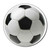 Football - Round Compact Mirror