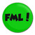 FML! Fuck My Life - Round Compact Mirror FML! Fuck My Life - Round Compact Mirror