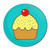 Cupcake - Round Compact Mirror