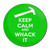 Keep Calm and Whack It - Round Compact Mirror