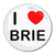 I Love Brie - Round Compact Mirror