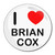 I Love Brian Cox - Round Compact Mirror